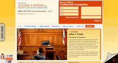 Desktop Screenshot of pootalaw.com